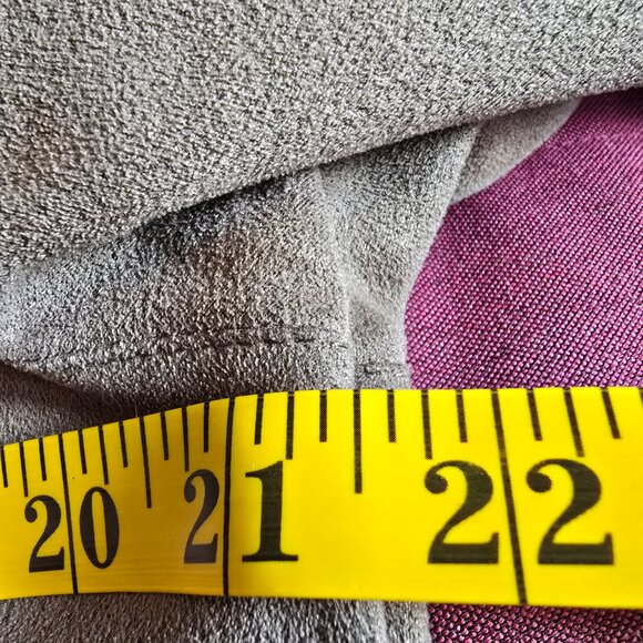 Ingenuity - Sueded Grey Button Up Collared Blouse - Picture 9 of 12